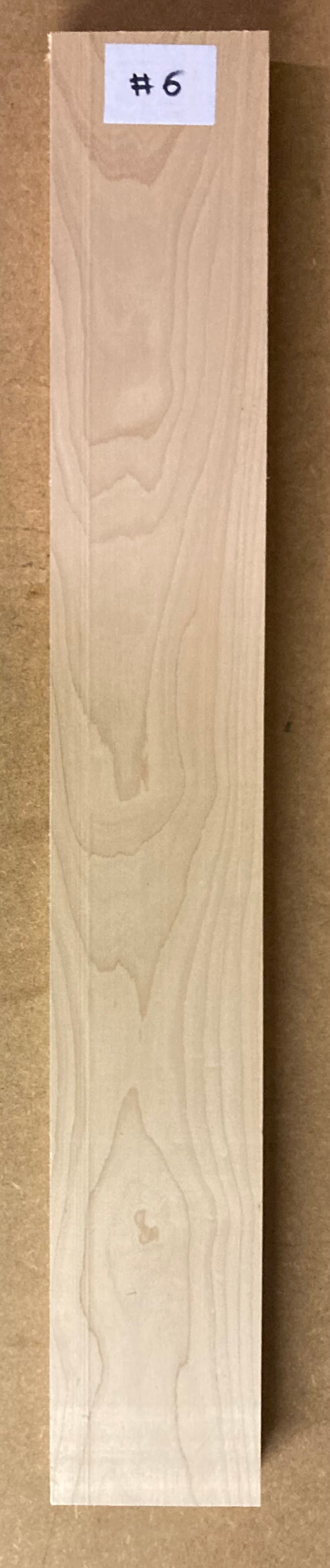 Electric Neck Blank - Maple #6