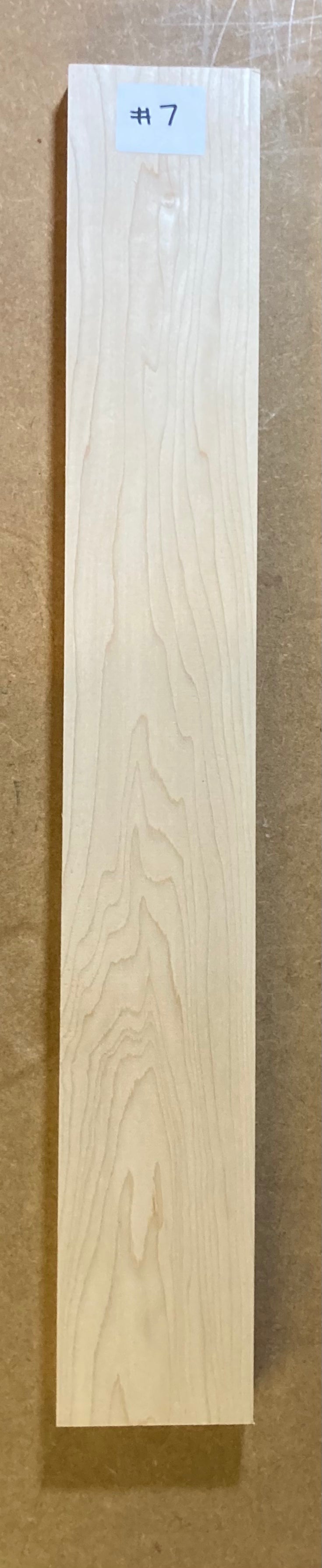 Electric Neck Blank - Maple #7