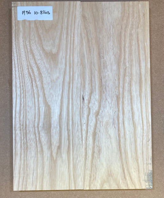 Ash Body Blank - 2 Piece #36
