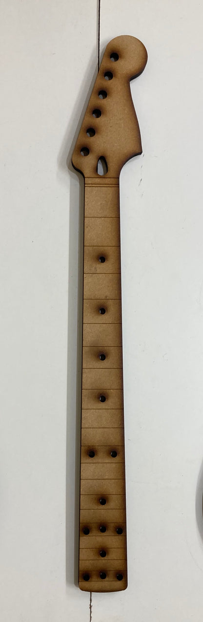 Guitar Template - S Style - SSS Hardtail