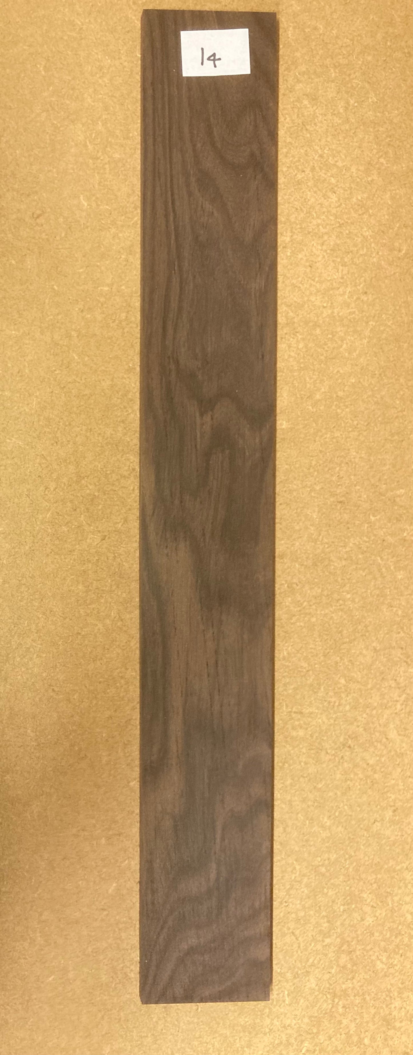 Electric Fretboard Blank - Indian Rosewood #14