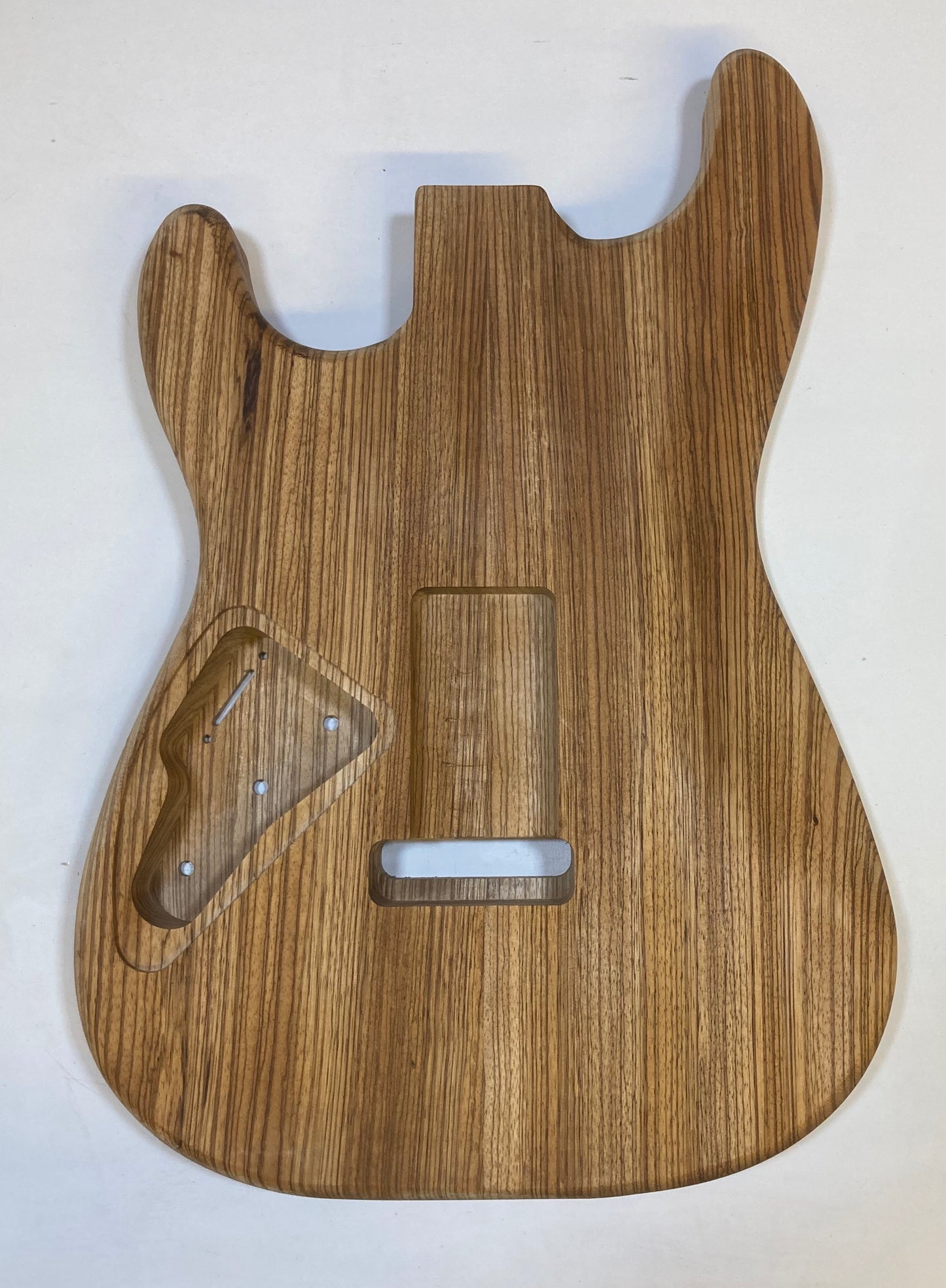Zebrano Stratocaster Style Body
