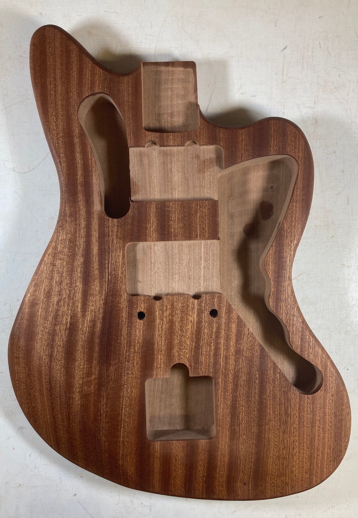 Sapele Jazzmaster Style Body