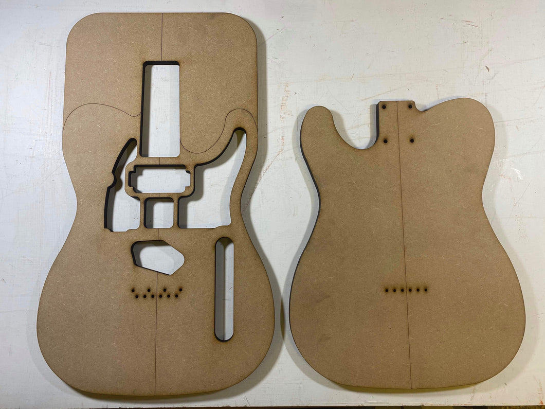 Guitar Template - T Style - Smugglers