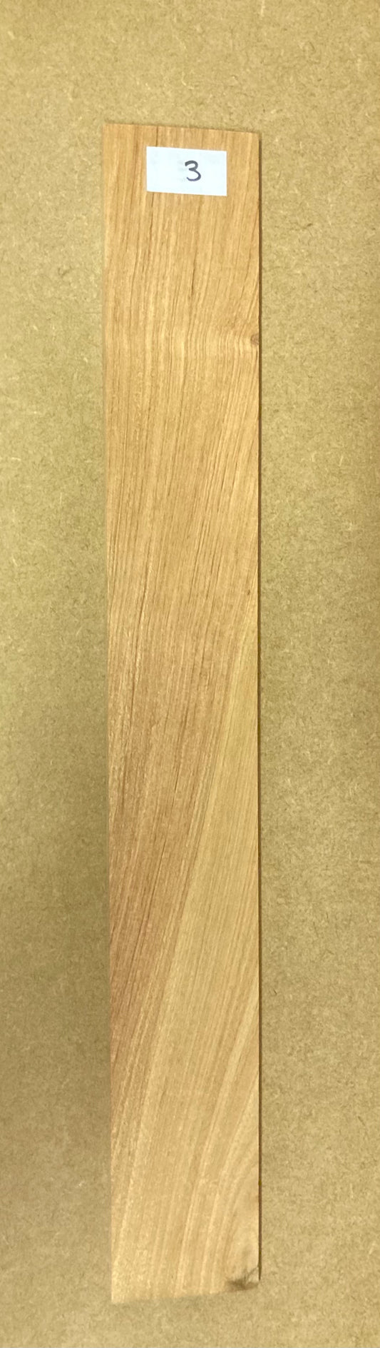 Namibian Rosewood Electric Fretboard Blank #3