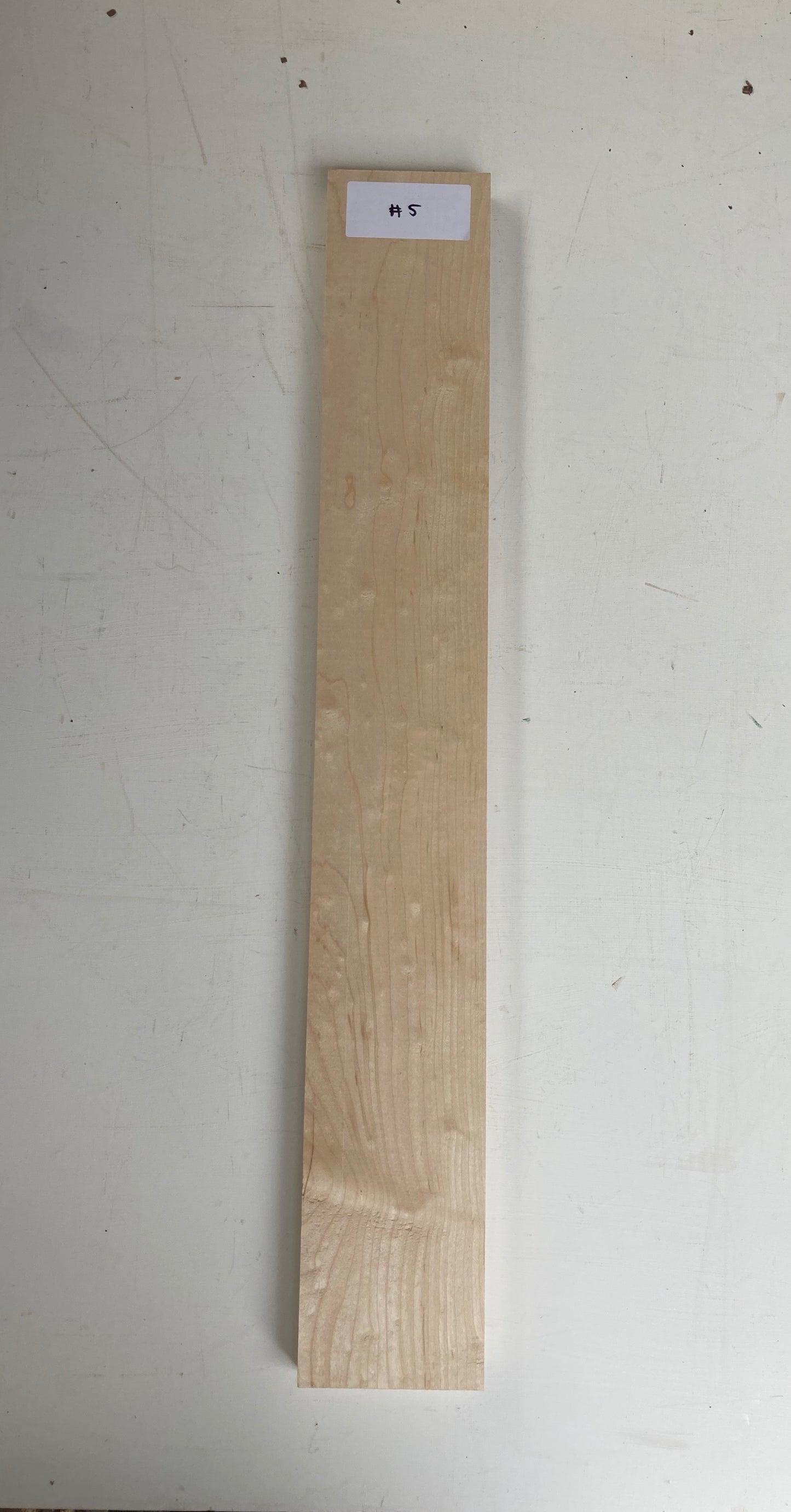 Electric Neck Blank - Maple #5