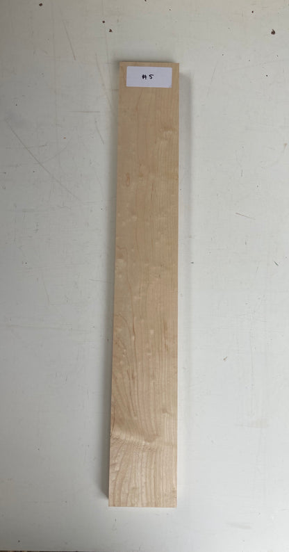 Electric Neck Blank - Maple #5