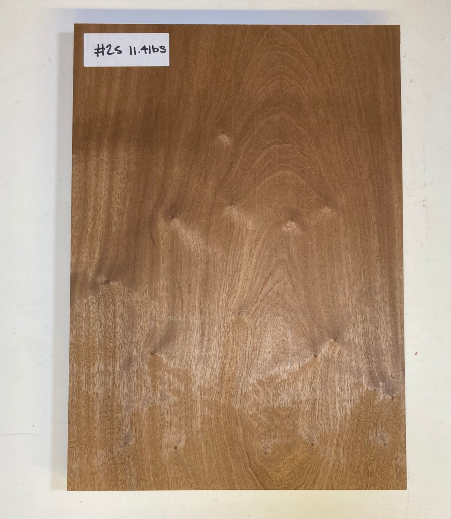 Sapele Body Blank - 1 Piece #25
