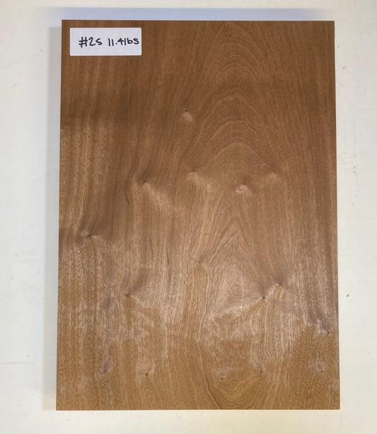 Sapele Body Blank - 1 Piece #25