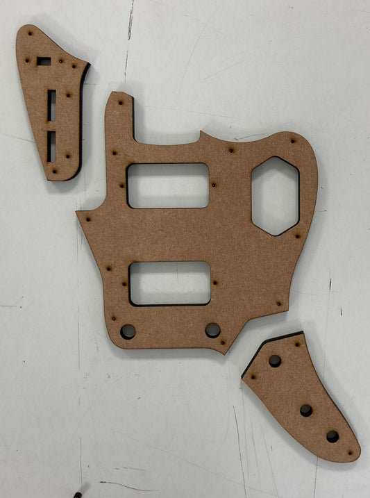 Guitar Template - Jaguar Style - HH Pickguard