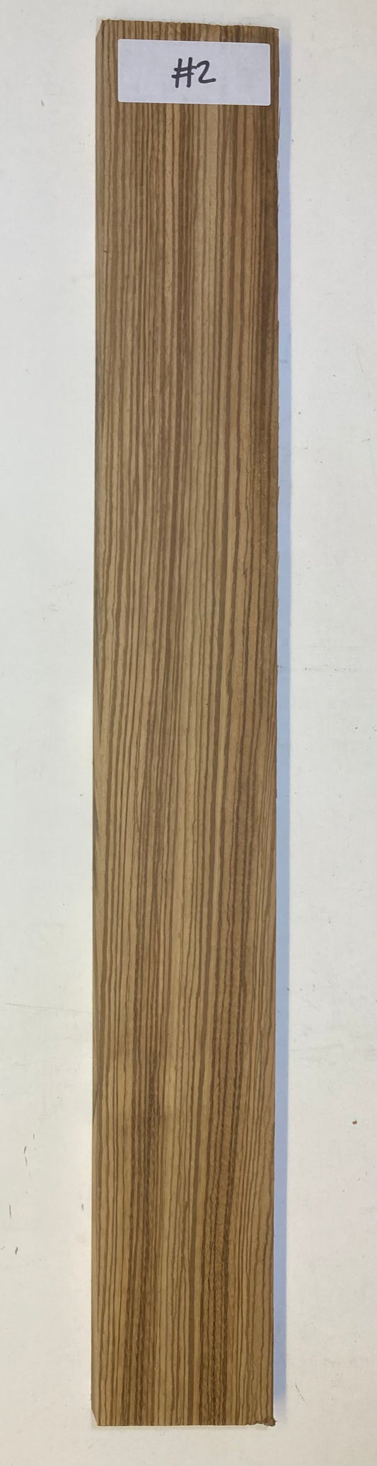 Electric Neck Blank - Zebrano #2
