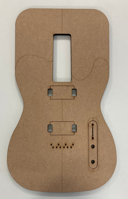 Guitar Template - T Style - HH