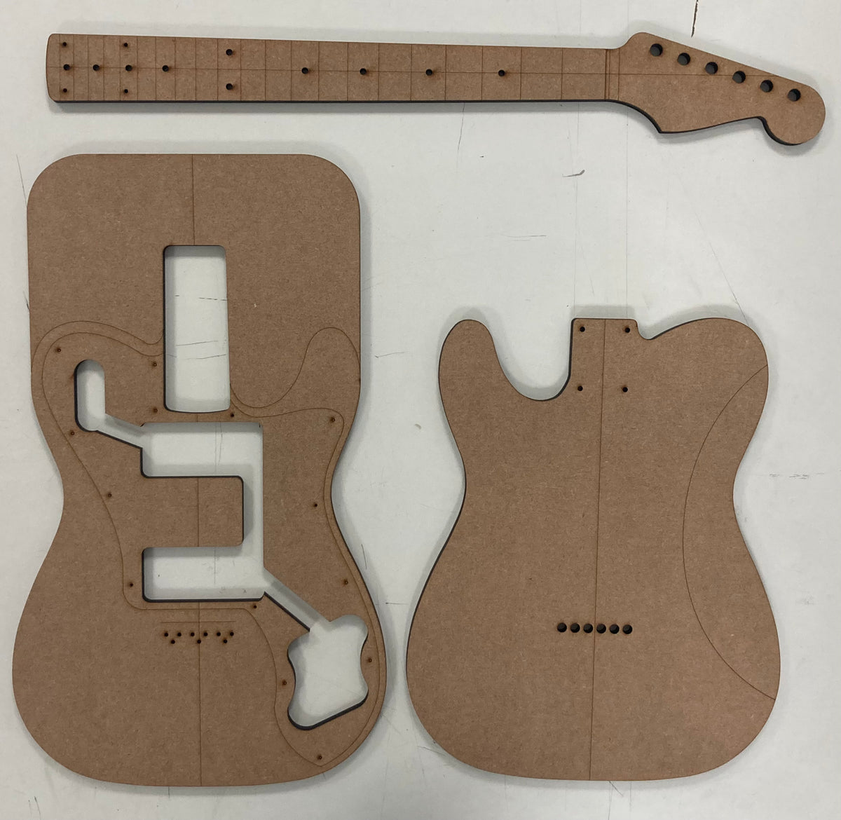 Guitar Template T Style ’72 Deluxe Crater Guitar Supplies