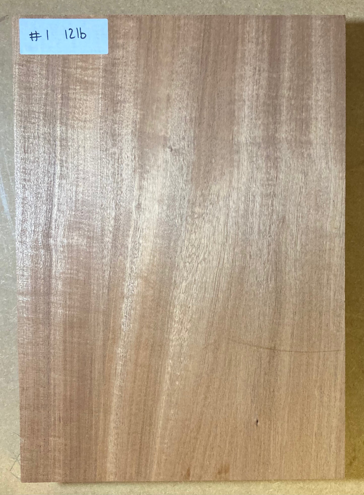Sapele Body Blank - 1 Piece #1