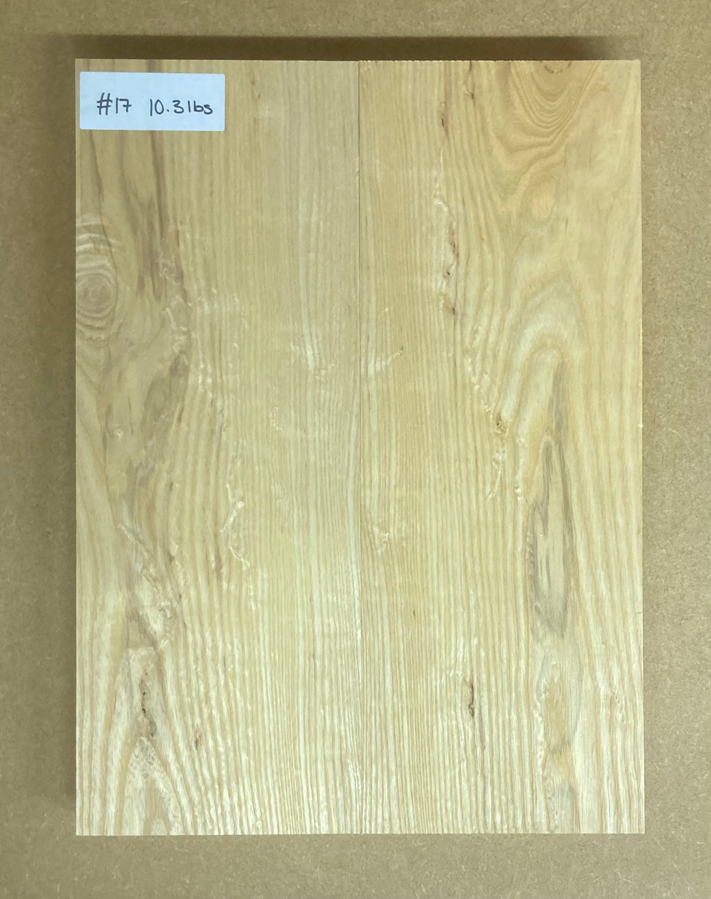 Ash Body Blank - 2 Piece #17