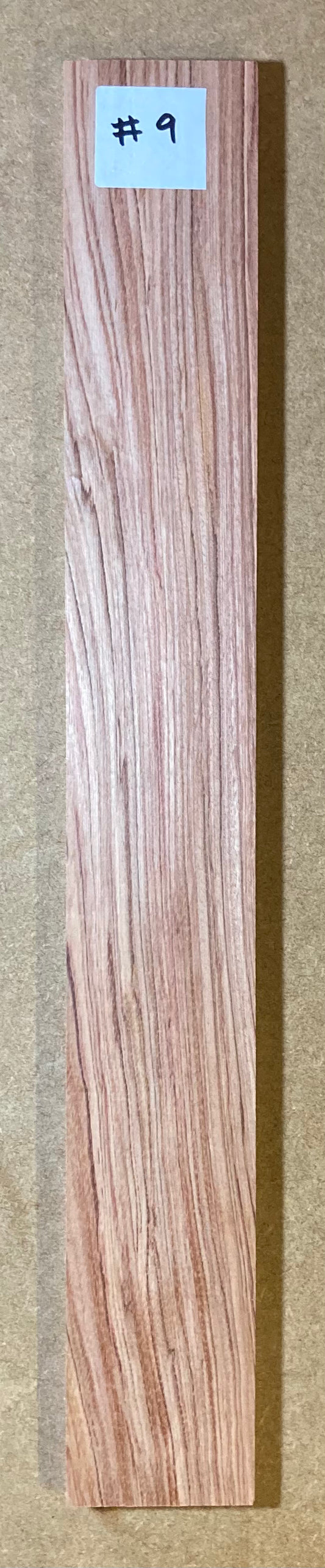 Namibian Rosewood Electric Fretboard Blank #9