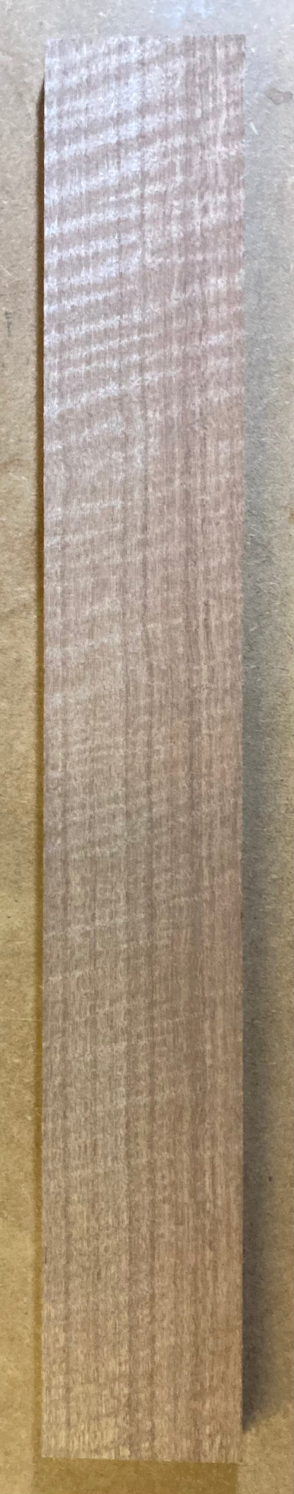 Electric Neck Blank - Rippled Meranti #2 (19mm)