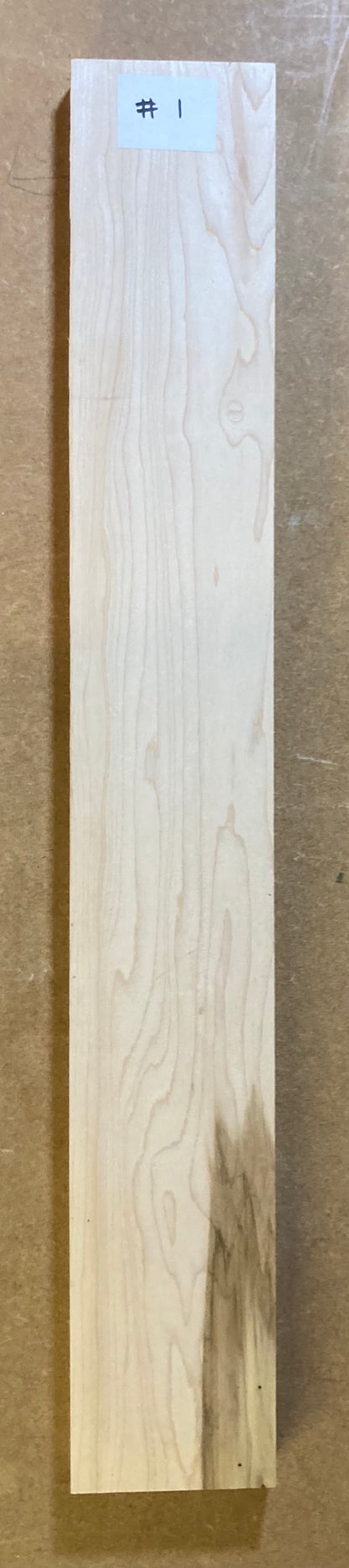 Electric Neck Blank - Maple #1