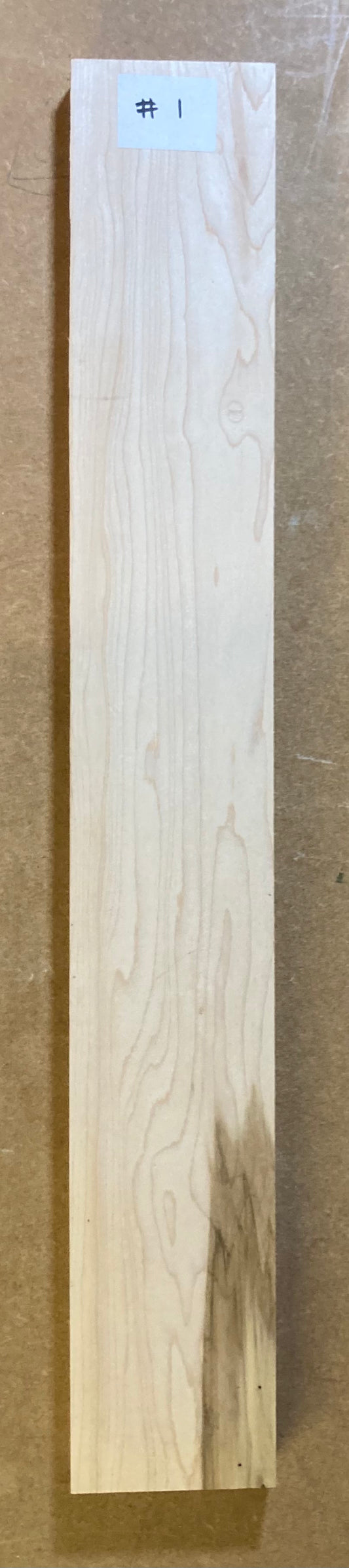 Electric Neck Blank - Maple #1