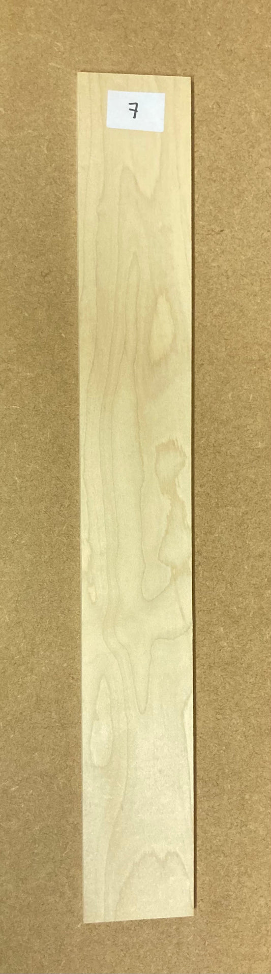Electric Fretboard Blank - Maple #7