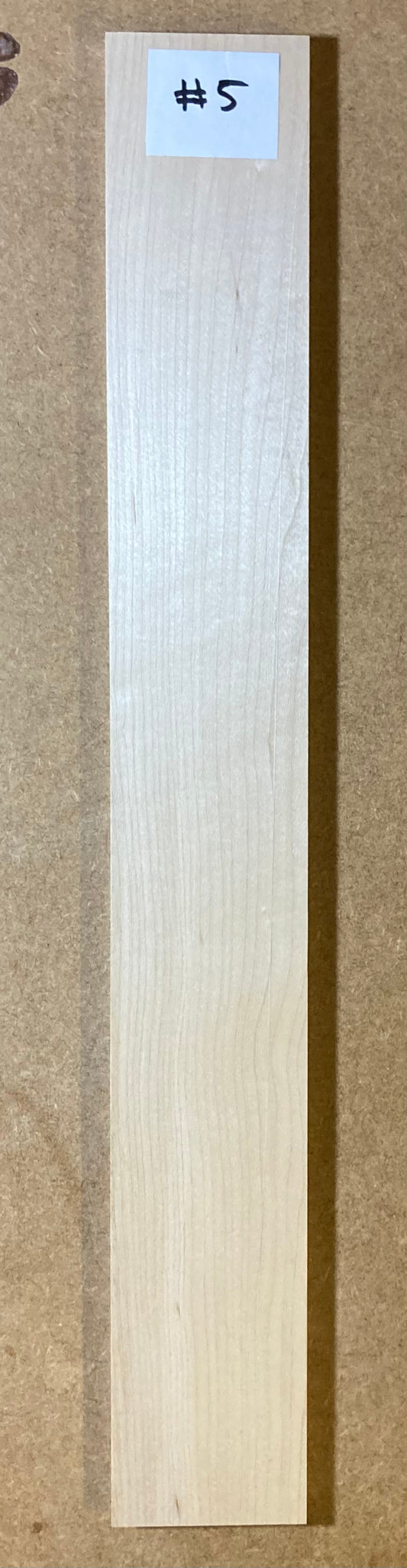 Electric Fretboard Blank - Maple #5