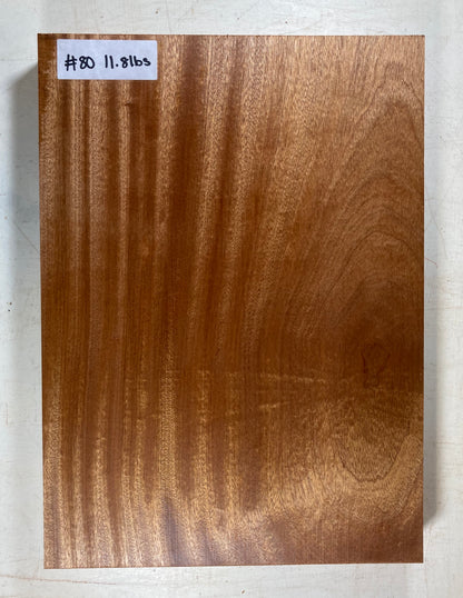 Sapele Body Blank - 1 Piece #80