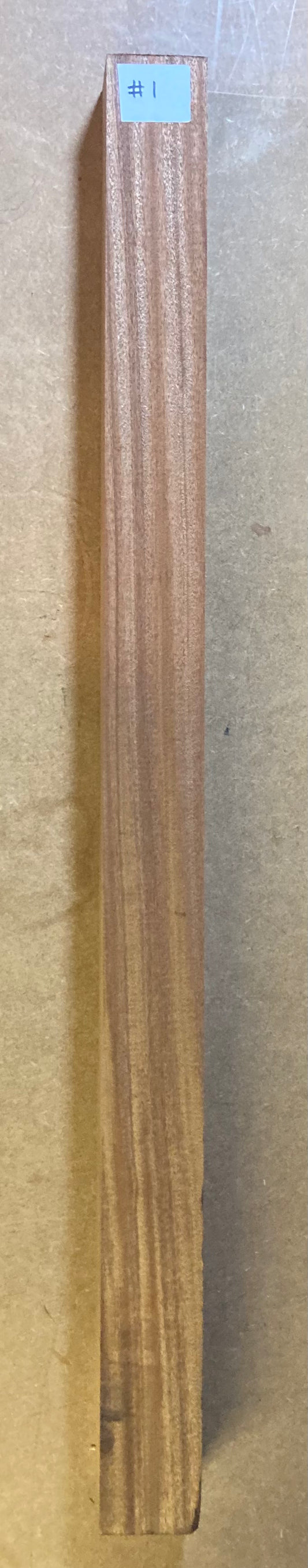 Les Paul Neck Blank - African Mahogany #1