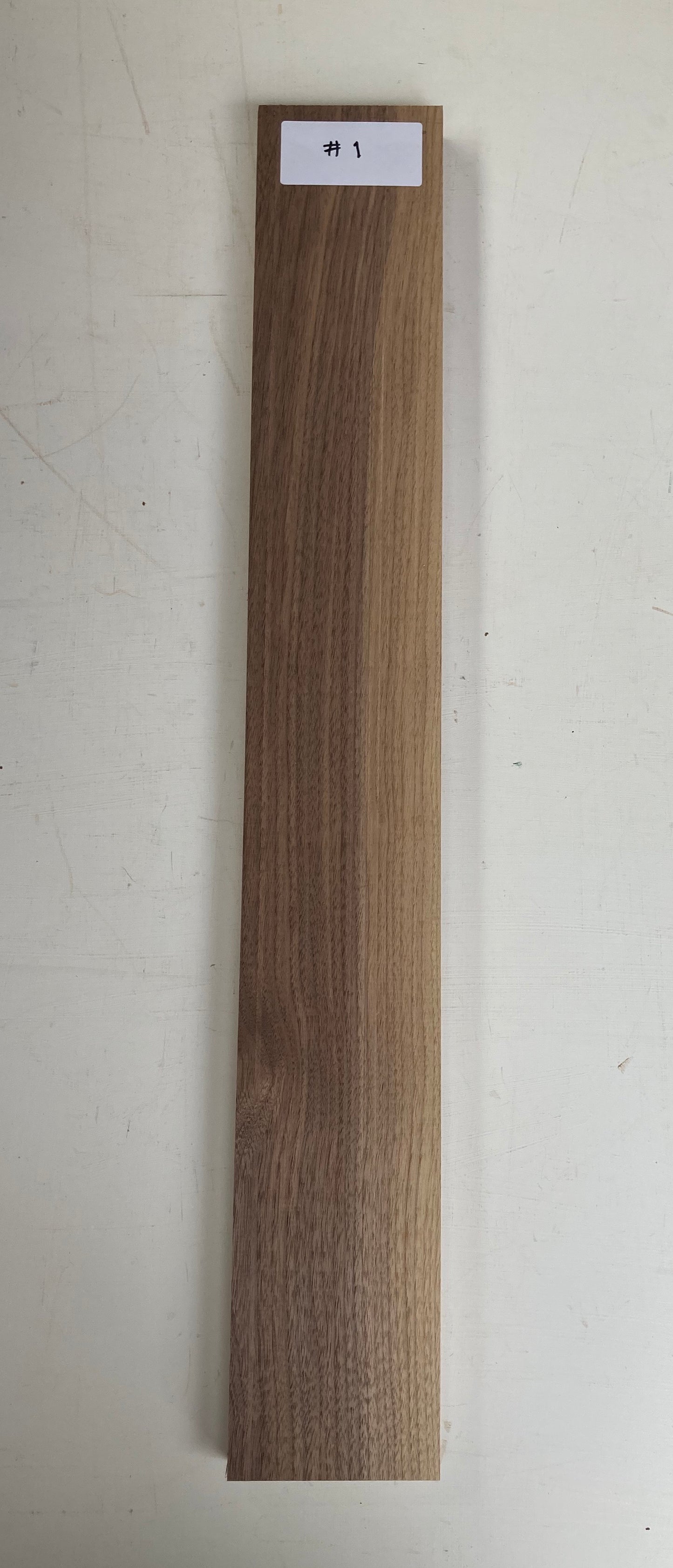 Electric Neck Blank - Walnut #1