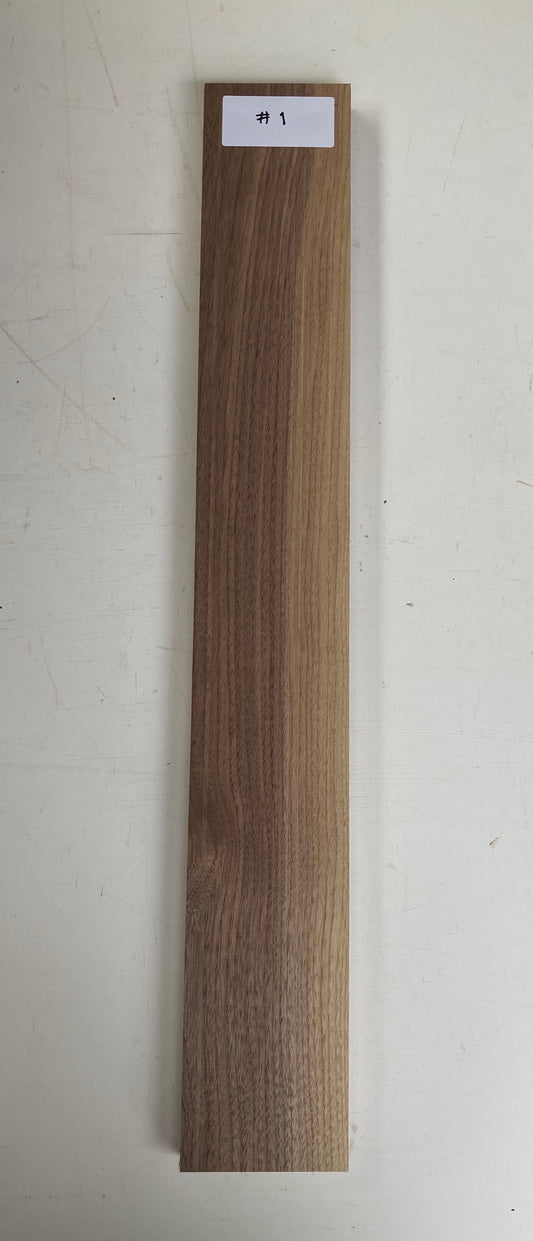 Electric Neck Blank - Walnut #1