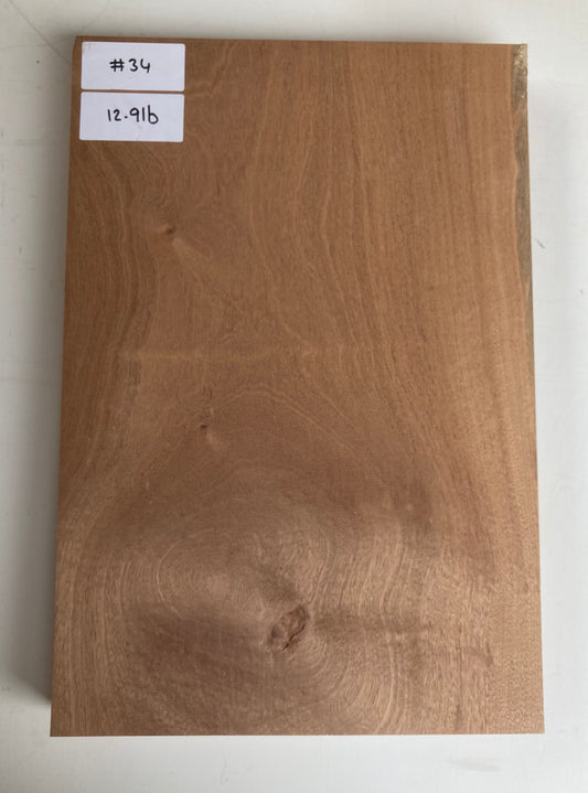Sapele Body Blank - 1 Piece #34