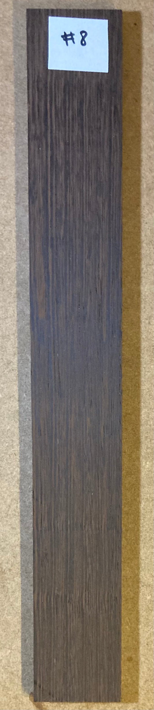 Wenge Electric Fretboard Blank #8