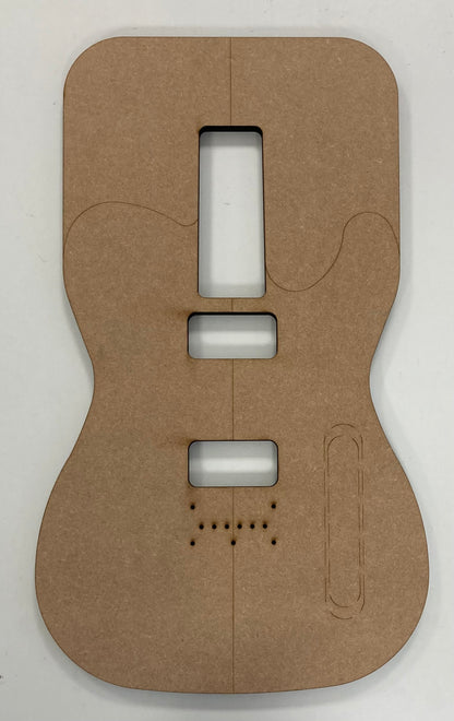 Guitar Template - T Style - Cabronita