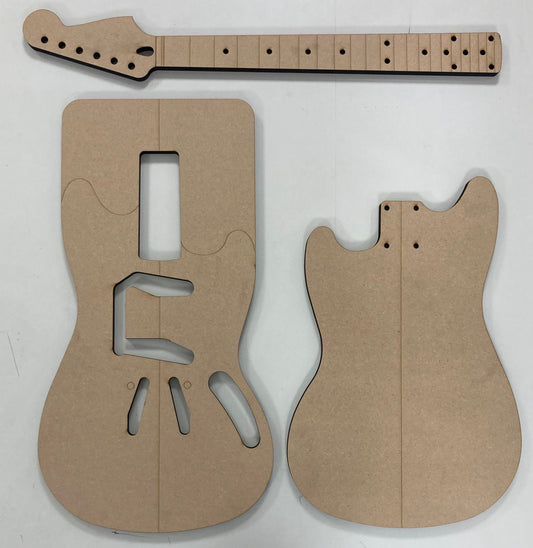 Guitar Template - Mustang Style - Standard