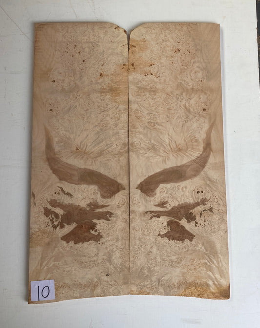 Burl Maple Electric Drop Top - 2 Piece Bookmatched