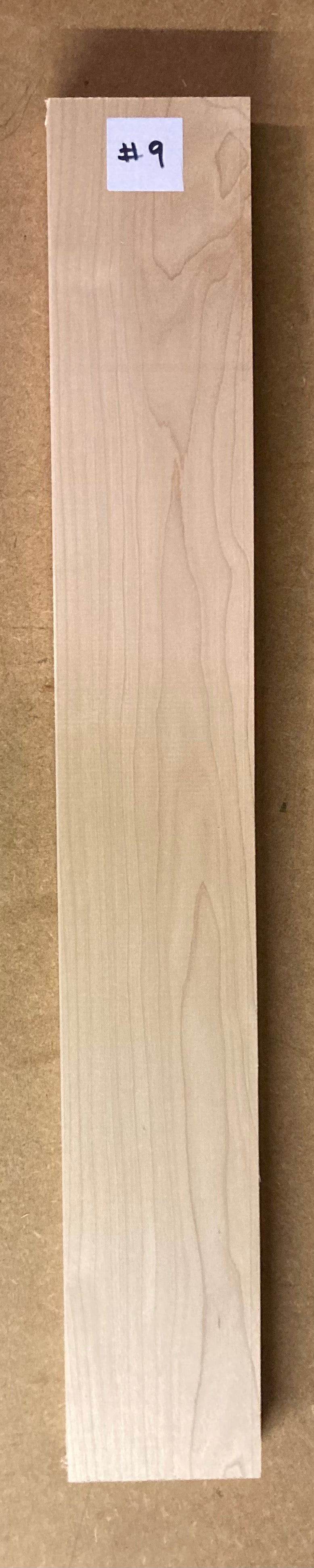 Electric Neck Blank - Maple #9