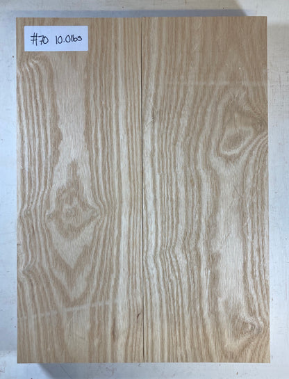 Ash Body Blank - 2 Piece #70