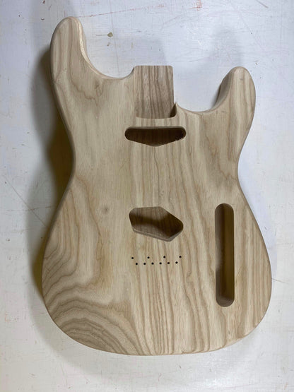 Ash S-Style Body - T-Style Pickups