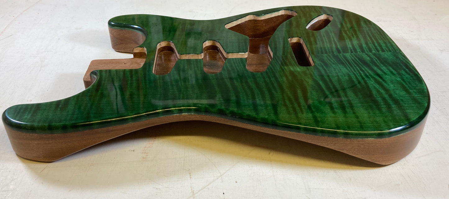 Flame Top S-Style Body