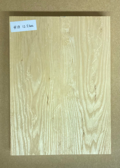 Ash Body Blank - 2 Piece #17