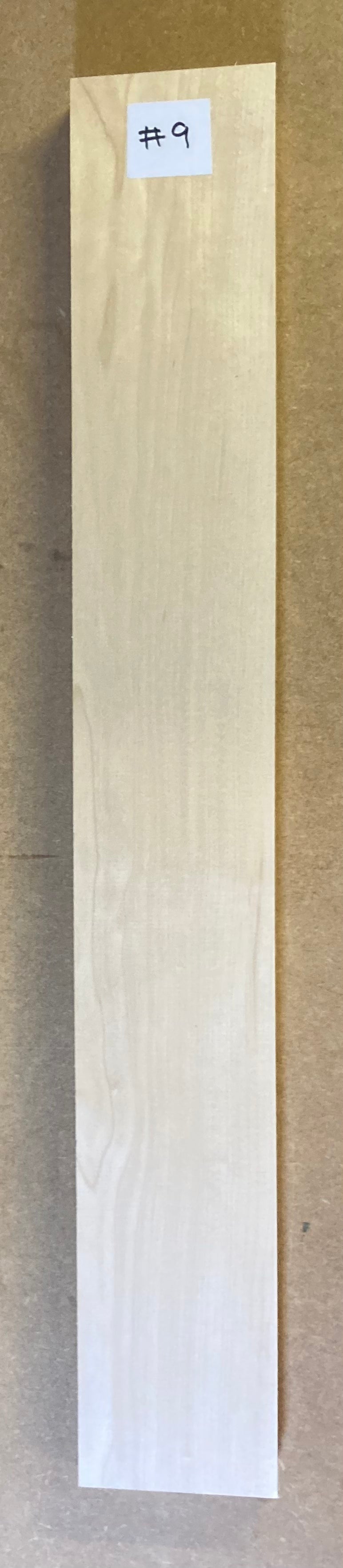 Electric Neck Blank - Maple #9