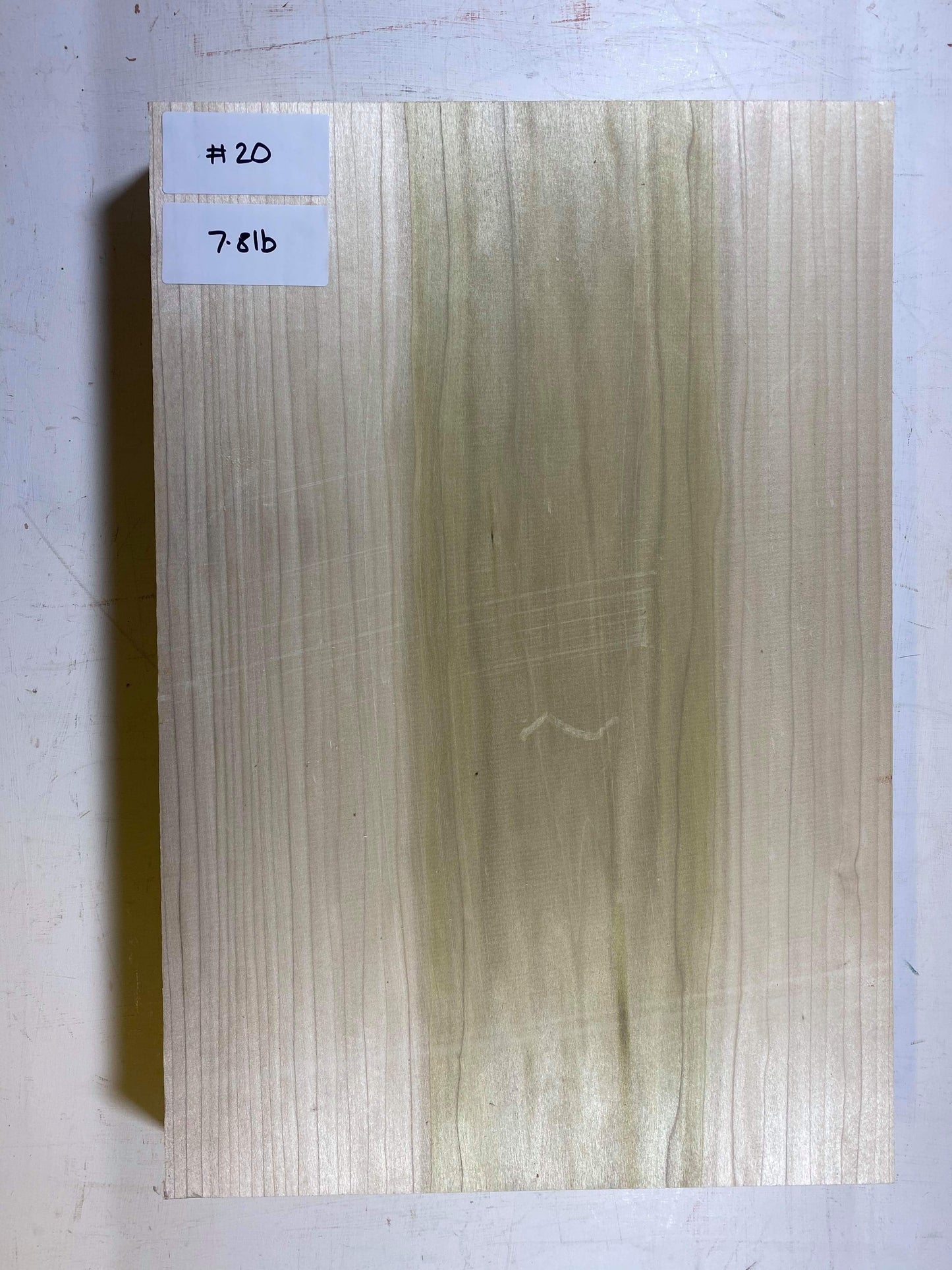 Tulip/Poplar Body Blank - 1 Piece #20