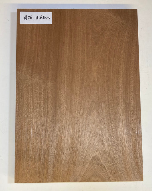 Sapele Body Blank - 1 Piece #26