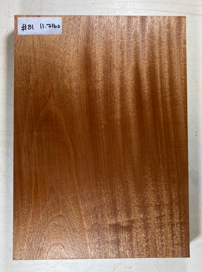 Sapele Body Blank - 1 Piece #81