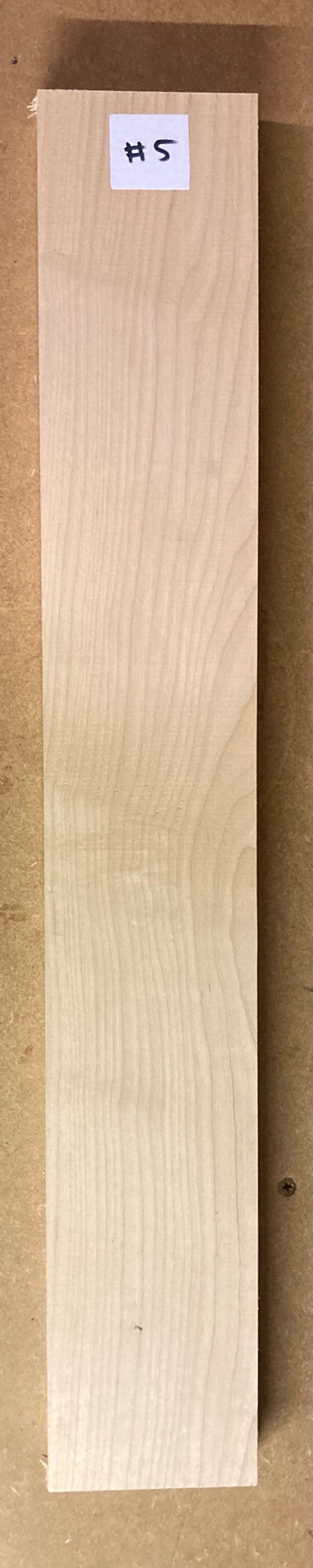 Electric Neck Blank - Maple #5