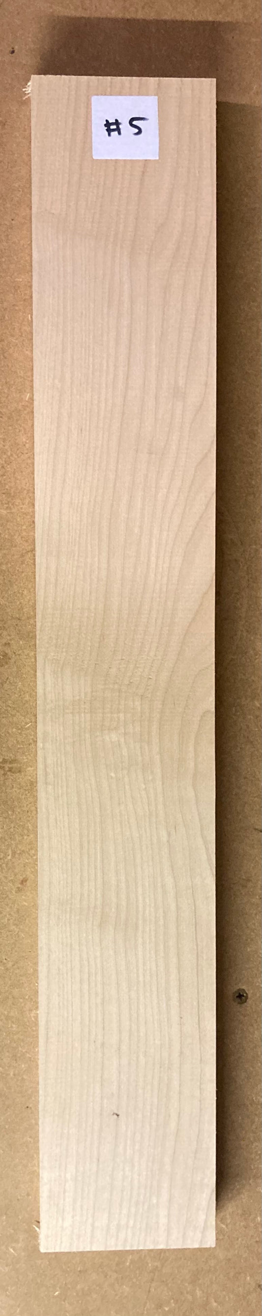 Electric Neck Blank - Maple #5