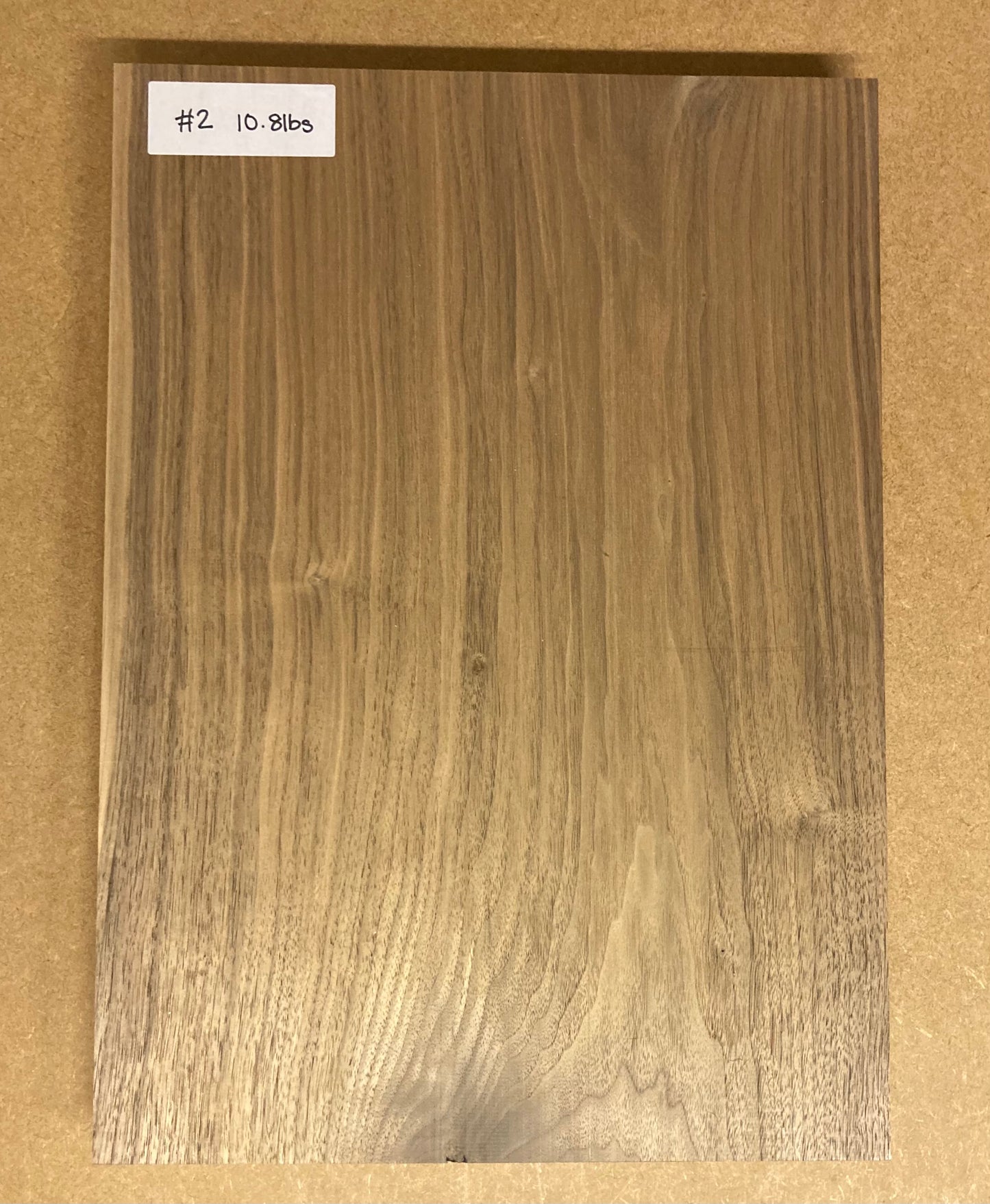 Walnut Bass Body Blank - 1 Piece - #2
