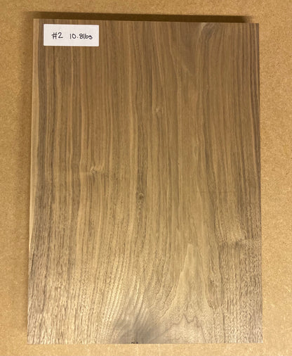Walnut Bass Body Blank - 1 Piece - #2