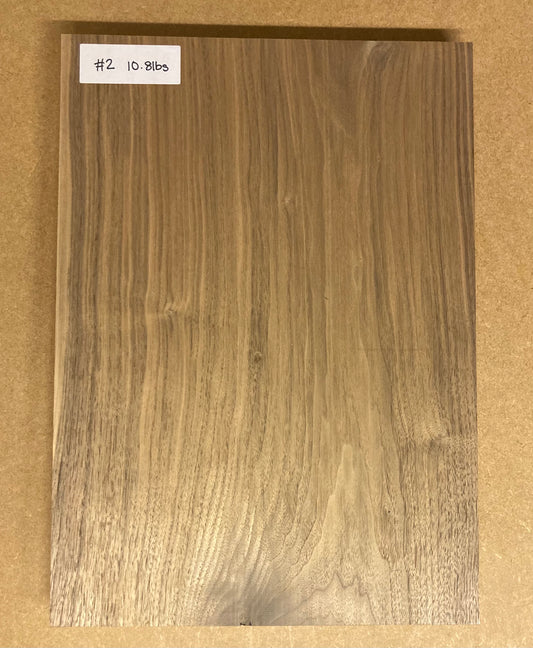 Walnut Bass Body Blank - 1 Piece - #2
