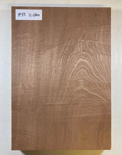 Sapele Body Blank - 1 Piece #55