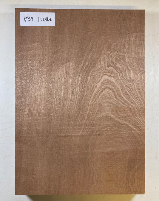 Sapele Body Blank - 1 Piece #55